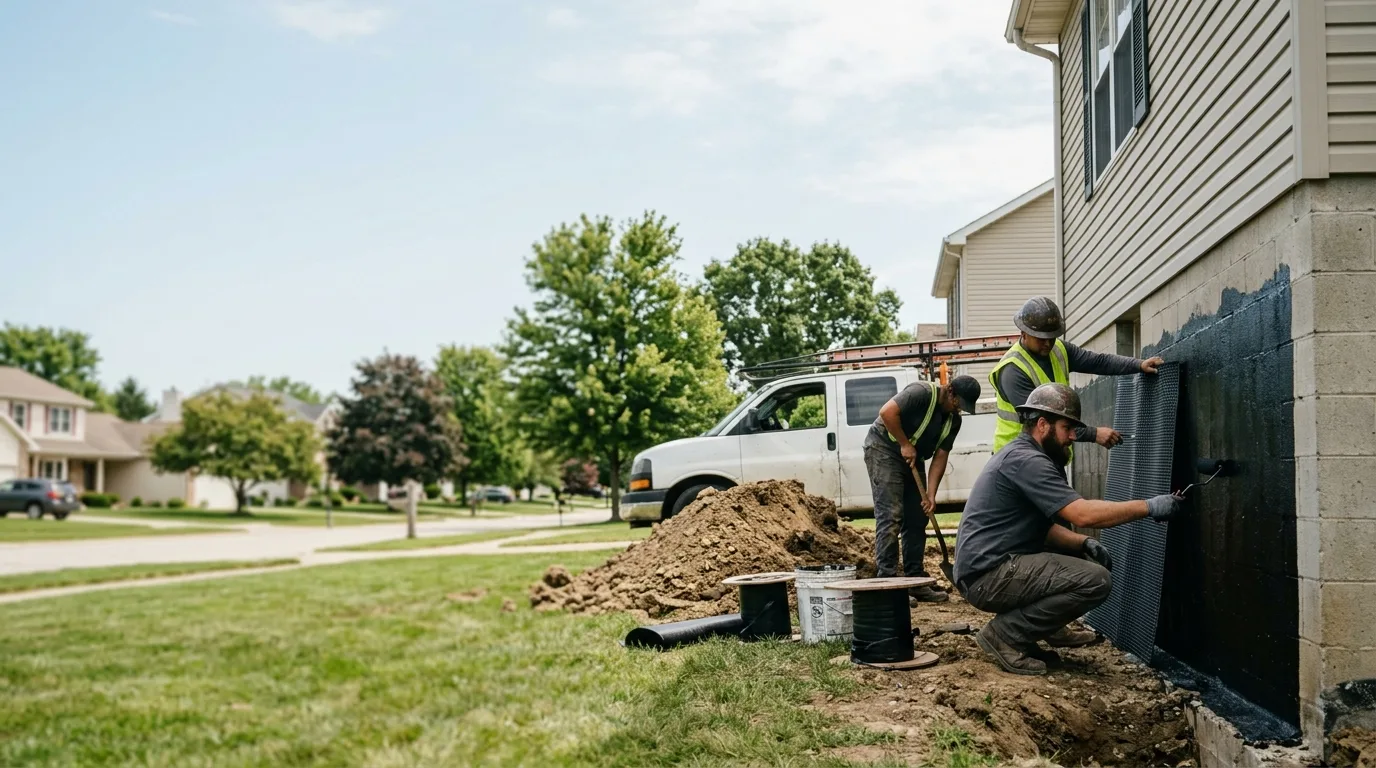 Basement Waterproofing in Bentonville, OH near me